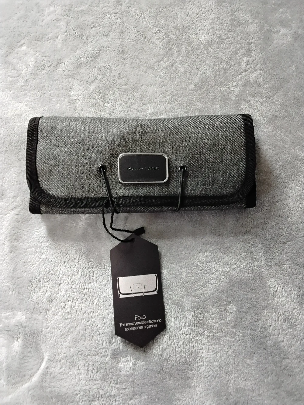 Folio Electronic Accessories Organizer - Grey